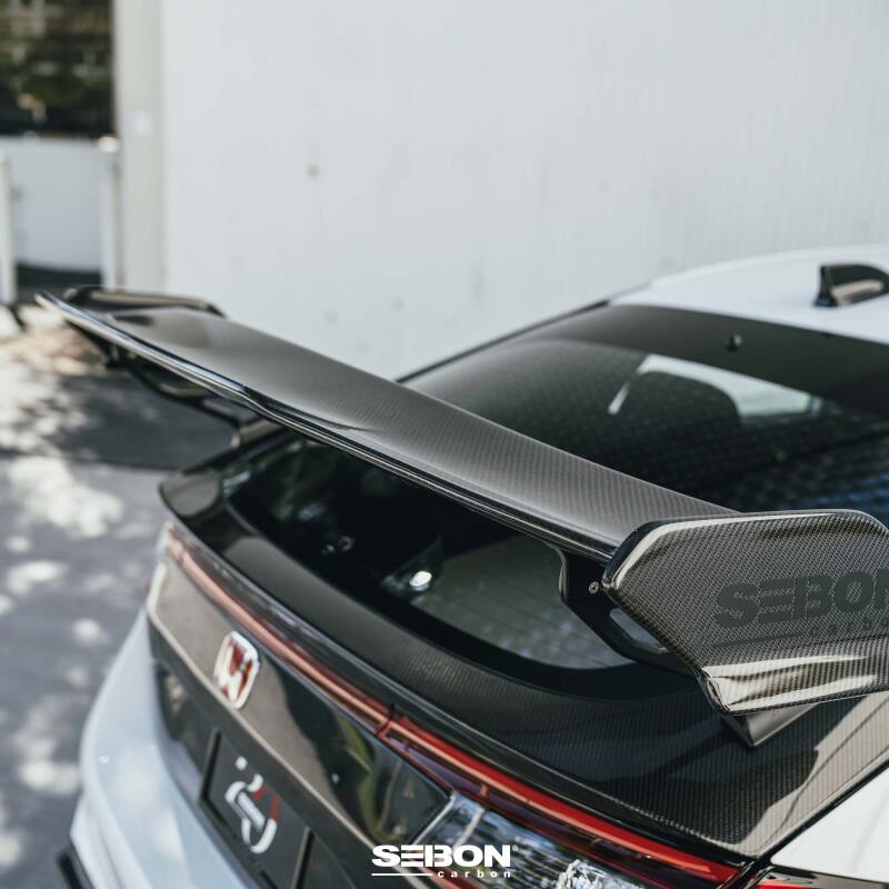 Seibon 23-24 Honda Civic Type R MB-Style Carbon Fiber Rear Spoiler RS23HDCVRC-MB RS23HDCVRC-MB User 1