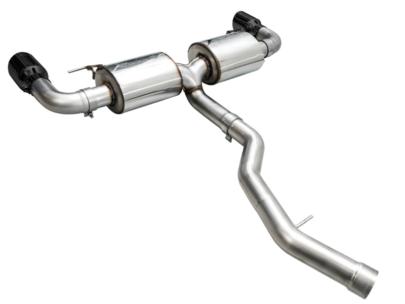 AWE Tuning AWE 19-23 BMW 330i / 21-23 BMW 430i Base G2X Touring Axle Back Exhaust - Diamond Black 3015-33429 3015-33429 Photo - out of package