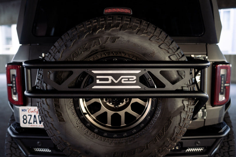 DV8 Offroad 21-23 Ford Bronco Spare Tire Guard & Accessory Mount TCBR-01 TCBR-01 Photo - Unmounted