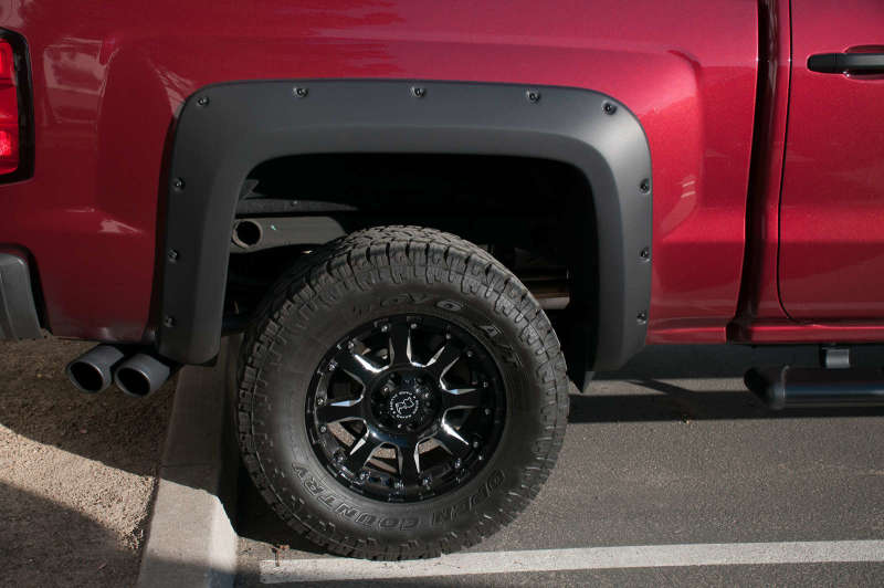 EGR 14+ Chev Silverado 5ft Bed Bolt-On Look Fender Flares - Set - Matte 791675 791675 Photo - Mounted