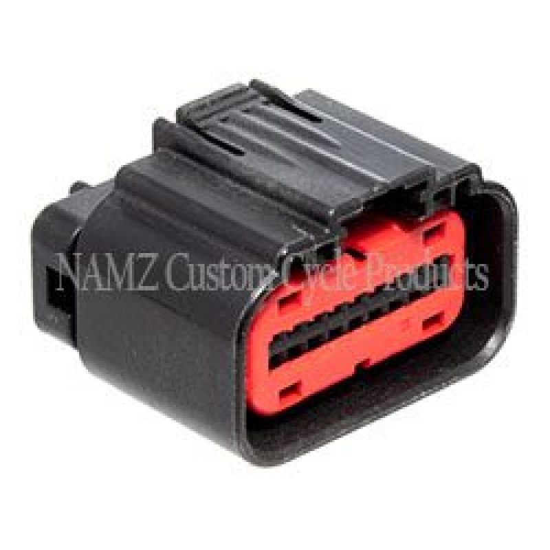 NAMZ 12-20 V-Twin FX Models AMP 18-Position Female Connector Kit w/Terminals (HD 72664-12) NA-1-488533-6 NA-1-488533-6 Photo - Primary