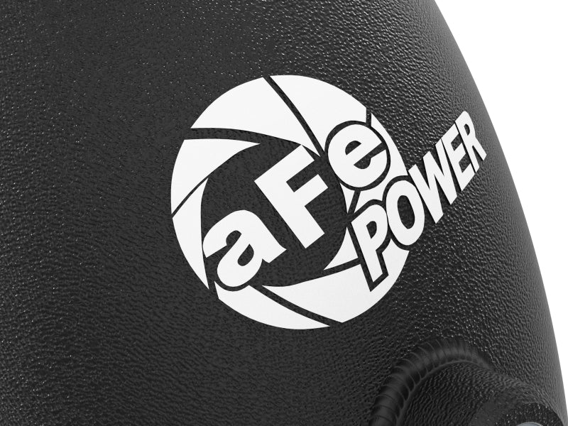 aFe 20-23 GM Diesel Trucks V8 6.6L L5P BladeRunner 3.5in Aluminum Cold Charge Pipe - Black 46-20449-B 46-20449-B Photo - Close Up