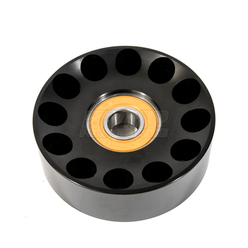 VMP Performance 100mm Heavy Duty Billet Aluminum Idler Pulley - 6/8/10Rib VMP-100-S-B VMP-100-S-B Photo - Close Up