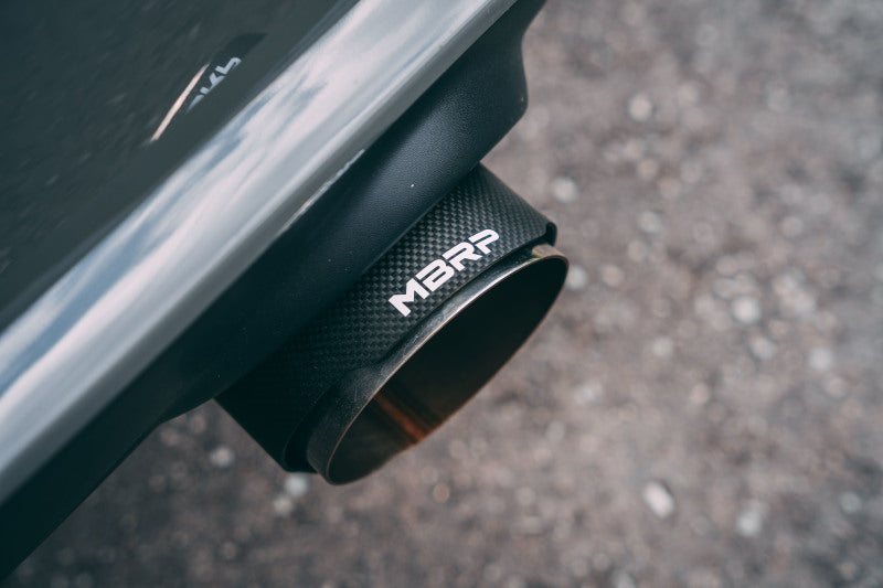 MBRP 18-23 Dodge Durango SRT 6.4L Armor Lite AL Steel 3in Cat Back Exhaust Dual Rear Exit w/ SS Tips S5105AL S5105AL Photo - Close Up