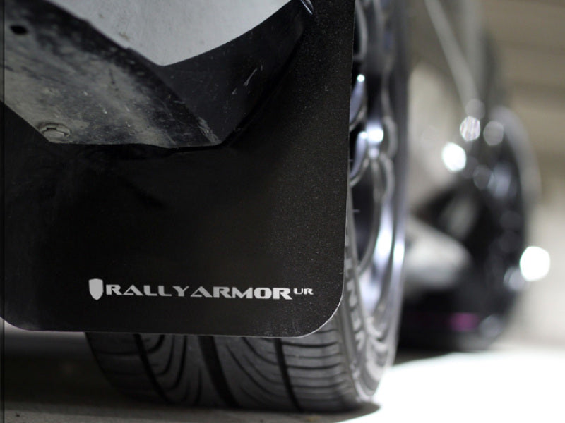 Rally Armor 2012+ Impreza 4D/5D Mud flap White logo MF22-UR-BLK/WH User 1
