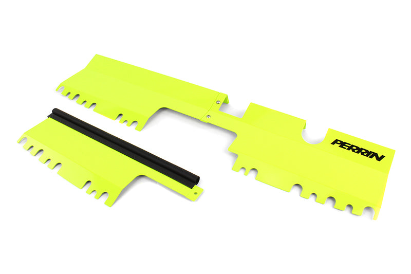 Perrin 2015 WRX/STi Neon Yellow Radiator Shroud PSP-ENG-512NY PSP-ENG-512NY Photo - Primary