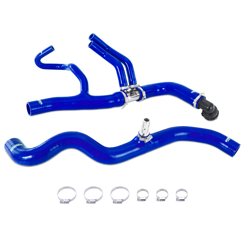 Mishimoto 17-19 Ford Raptor 3.5L EcoBoost Blue Silicone Coolant Hose Kit MMHOSE-F35T-17BL MMHOSE-F35T-17BL Photo - Primary