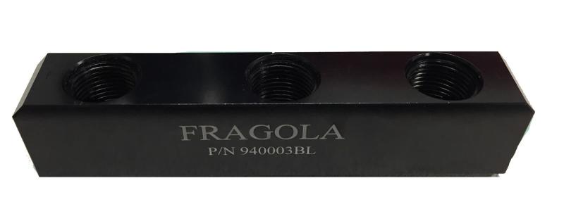 Fragola -10AN Female Three Port Fuel Pressure Log 940003-BL 940003-BL User 1
