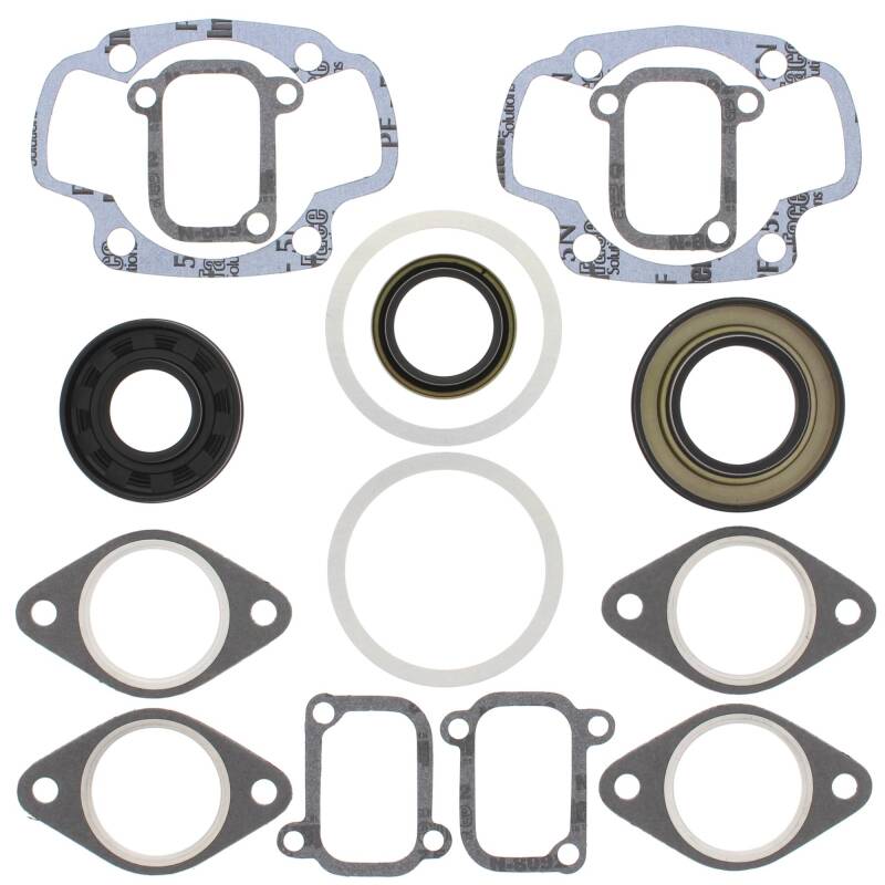 Vertex Pistons Vertex Gaskets 1981 Kawasaki Drifter FC/2 Complete Gasket Kit w/ Oil Seals 711112 711112 Photo - Primary