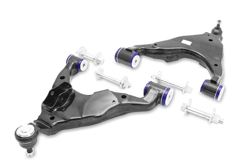 SuperPro Front 4x4 Complete Lower Control Arm Kit - Double Offset TRC482 Photo - Primary