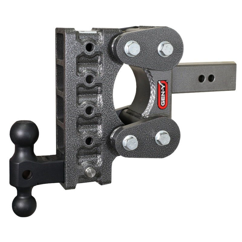 GEN-Y Hitch Gen-Y The Boss Torsion-Flex 2.5in Shank 7.5in Drop 1100lb TW 10K Hitch w/GH-031 Dual-Ball GH-2315 GH-2315 User 1