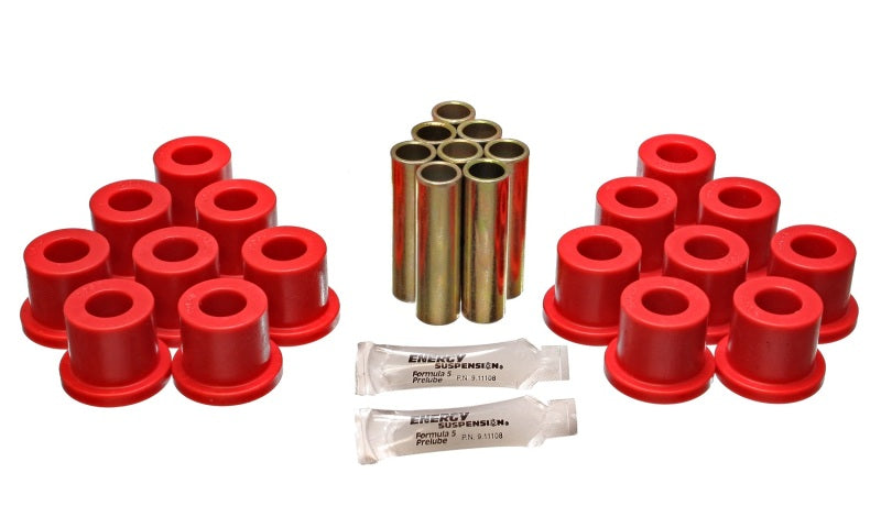 Energy Suspension Leaf Spring Bushing Set Red Ford F-100 Pickup All 1965-1972 4.2139R Photo - Primary