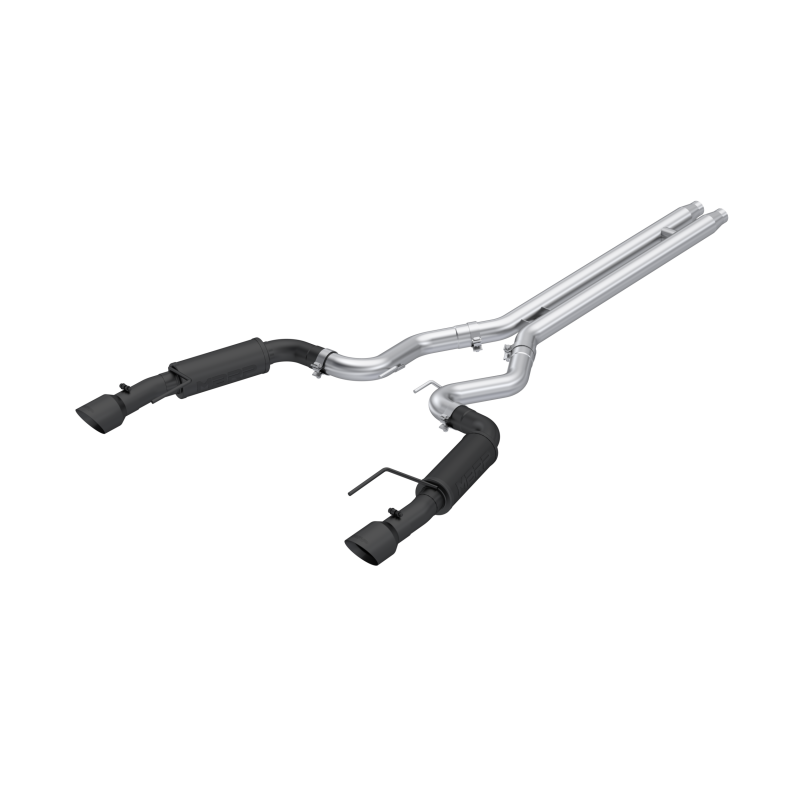 MBRP 2024Ford Mustang GT S650, 5.0 3in Cat-Back Dual Split Black-Coated Aluminized Steel S7253BLK S7253BLK User 1