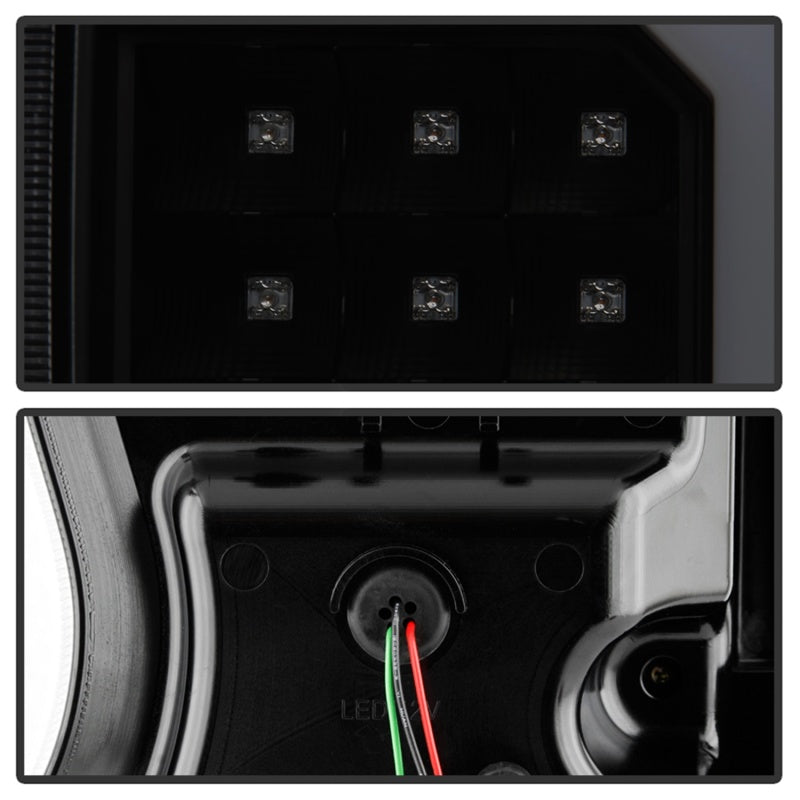 Spyder 04-09 Dodge Durango LED Tail Lights - Black Smoke ALT-YD-DDU04-LED-BSM 5086549 5086549 Photo - Unmounted