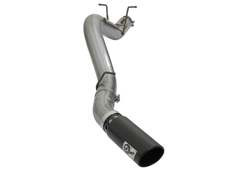 aFe Large Bore-HD 4" DPF-Back Exhaust 2017 GM Diesel Trucks V8 6.6L 49-44085-B Photo - Primary