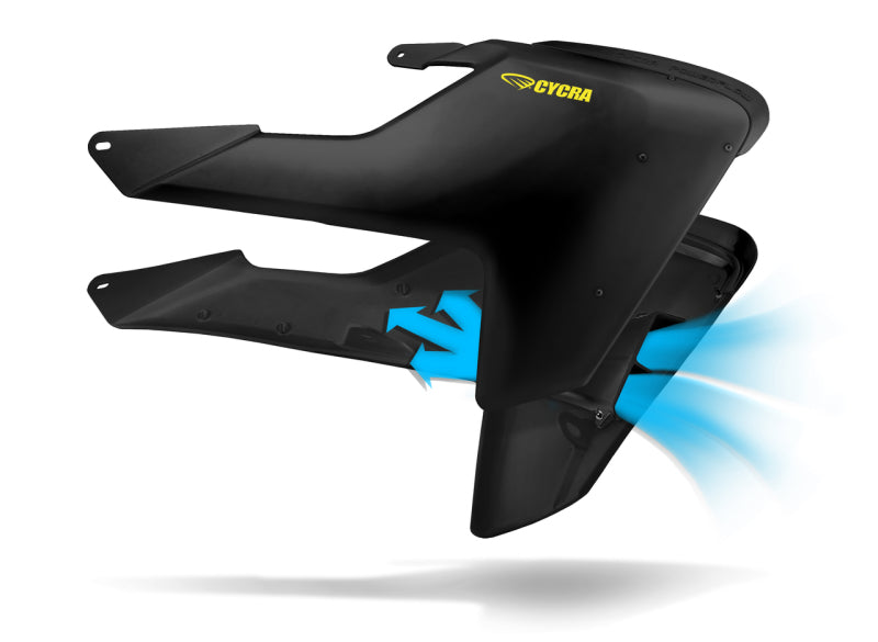 Cycra 16-18 Husqvarna FC250 Powerflow Radiator Shrouds Black 1CYC-1903-12 1CYC-1903-12 Photo - Primary