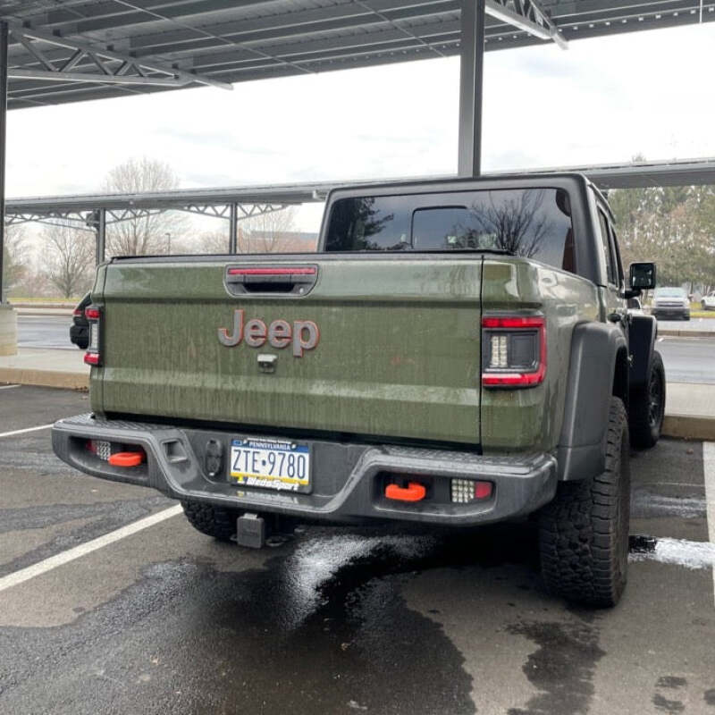 ORACLE Lighting Oracle Rear Bumper LED Reverse Lights for Jeep Gladiator JT w/ Plug & Play Harness - 6000K 5881-504 5881-504 Photo - lifestyle view