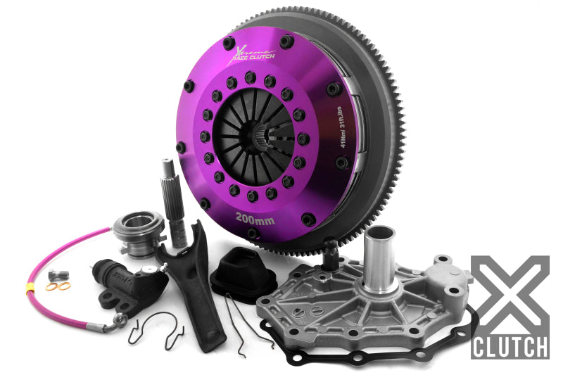 XCLUTCH 01-02 Nissan Pathfinder SE 3.5L 8in Twin Sprung Ceramic Clutch Kit XKNI20526-2B XKNI20526-2B Photo - Primary
