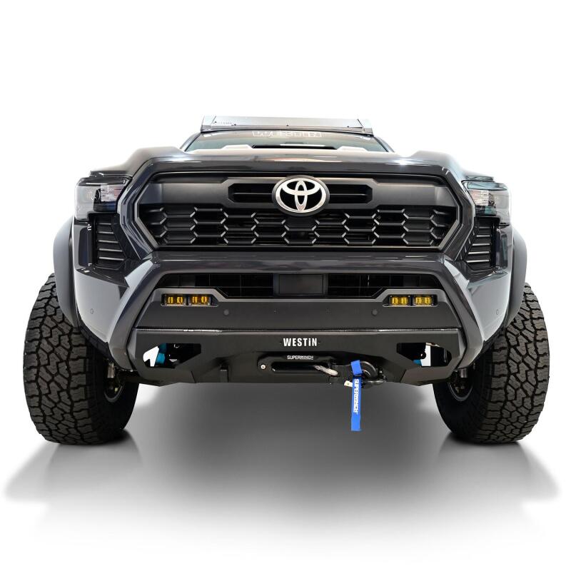 Westin 2024 Toyota Tacoma Pro-Series Mid Width Front Bumper - Textured Black 58-412785 58-412785 Photo - lifestyle view