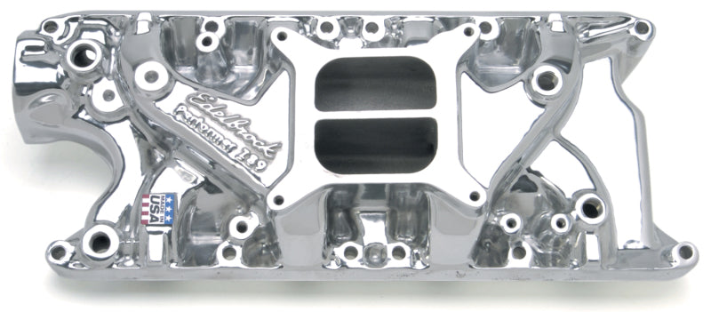 Edelbrock Perf 289 W/O EGR Polished Manifold 21211 Photo - Primary