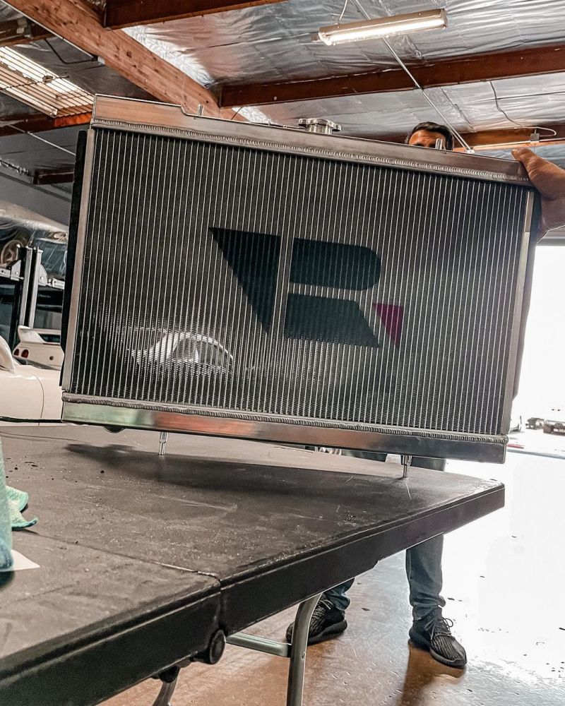 CSF R32 Nissan Skyline GT-R / GT-S Full Billet Aluminum High-Performance Radiator - Raw Finish 7217 7217 Photo - out of package