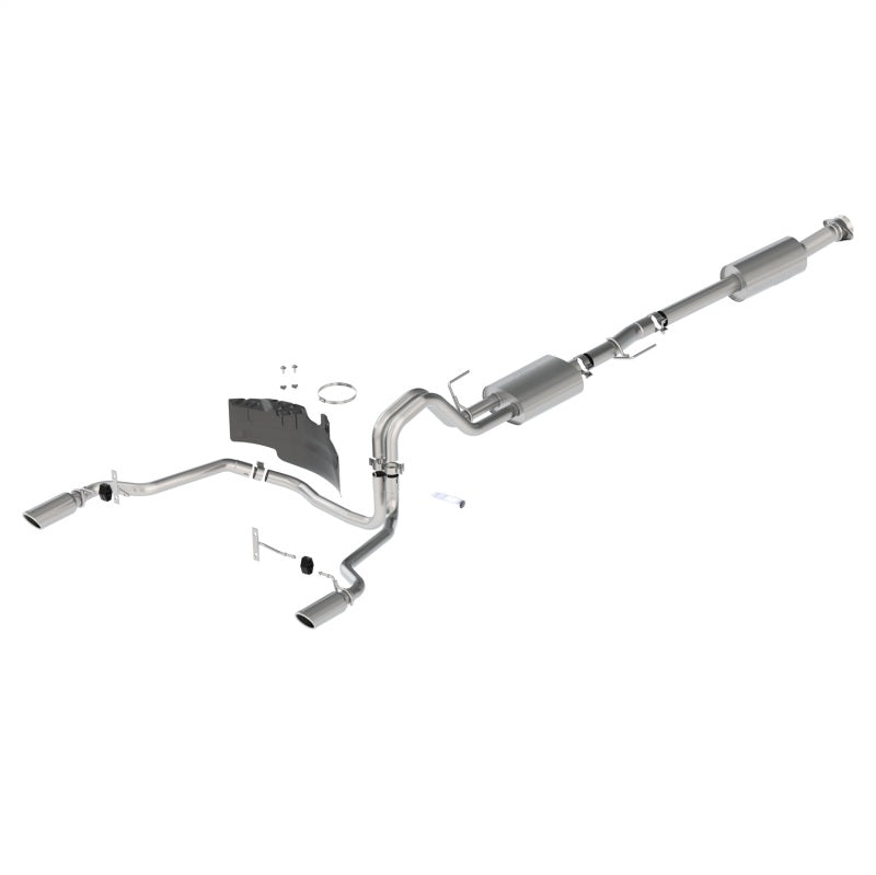 Ford Racing 21-22 F-150 2.7L/3.5L/5.0L Rear Exit Sport Exhaust - Chrome Tips M-5200-FSCR M-5200-FSCR Photo - Primary