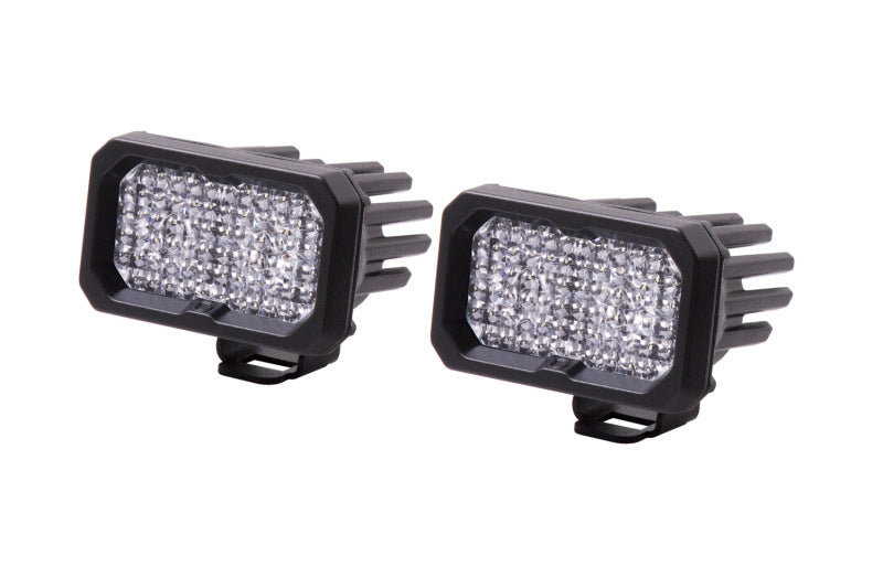 Diode Dynamics Stage Series 2 In LED Pod Pro - White Flood Standard RBL (Pair) DD6415P DD6415P Photo - Primary