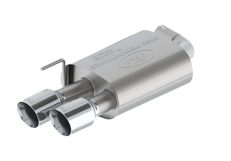 Ford Racing 2024 Mustang 5.0L Touring Non-Active Cat-Back Exhaust w/GT Valance - Chrome Tip M-5200-M5TCV M-5200-M5TCV Photo - Unmounted