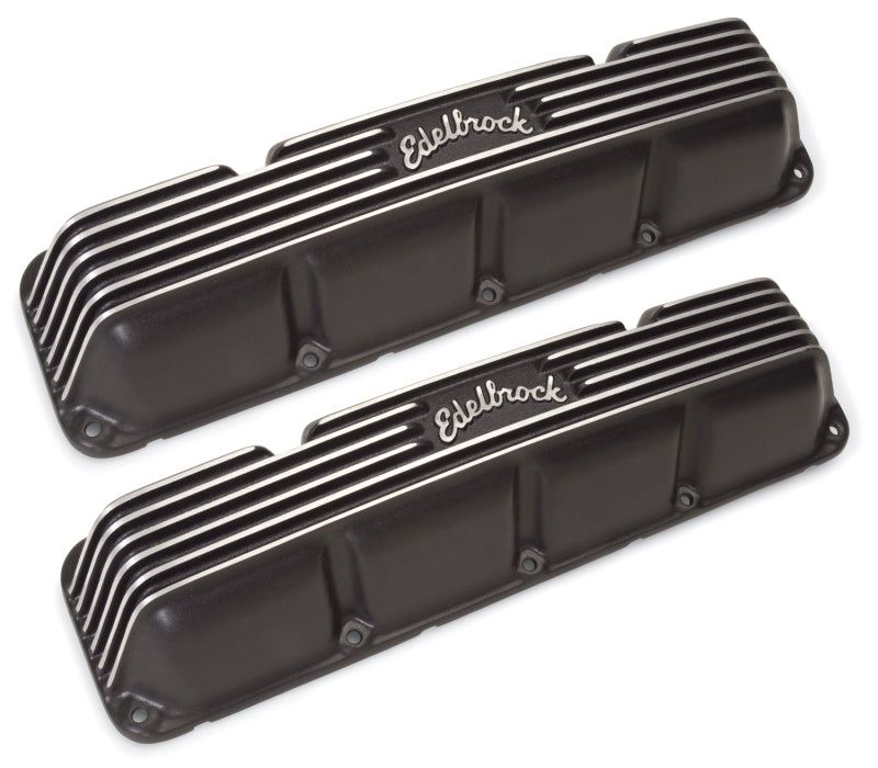 Edelbrock Valve Cover Classic Series AMC/Jeep 1967-91 290-401 CI V8 Black 41993 41993 Photo - Unmounted