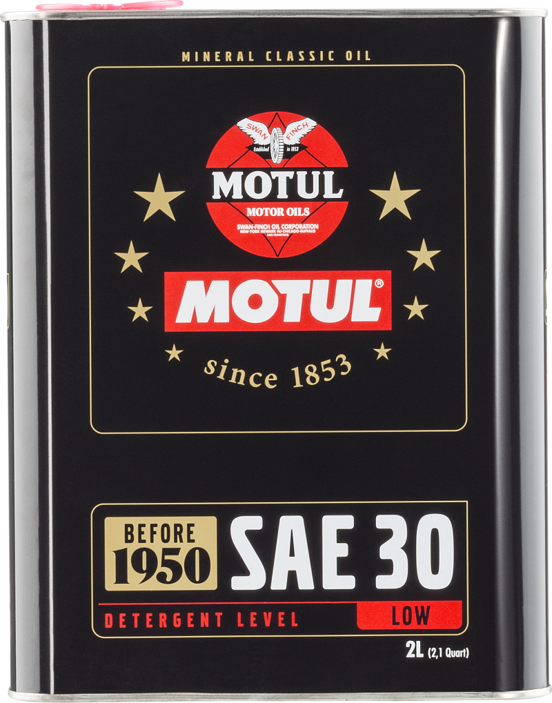 Motul Classic SAE 30 Oil - 6x2L 104509 104509 Photo - Primary
