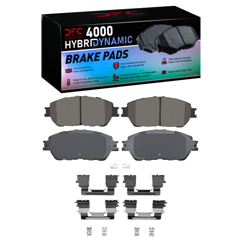 DFC DFC 4000 HybriDynamic Brake Pads Brakes, Rotors & Pads Brake Pads - OE main image