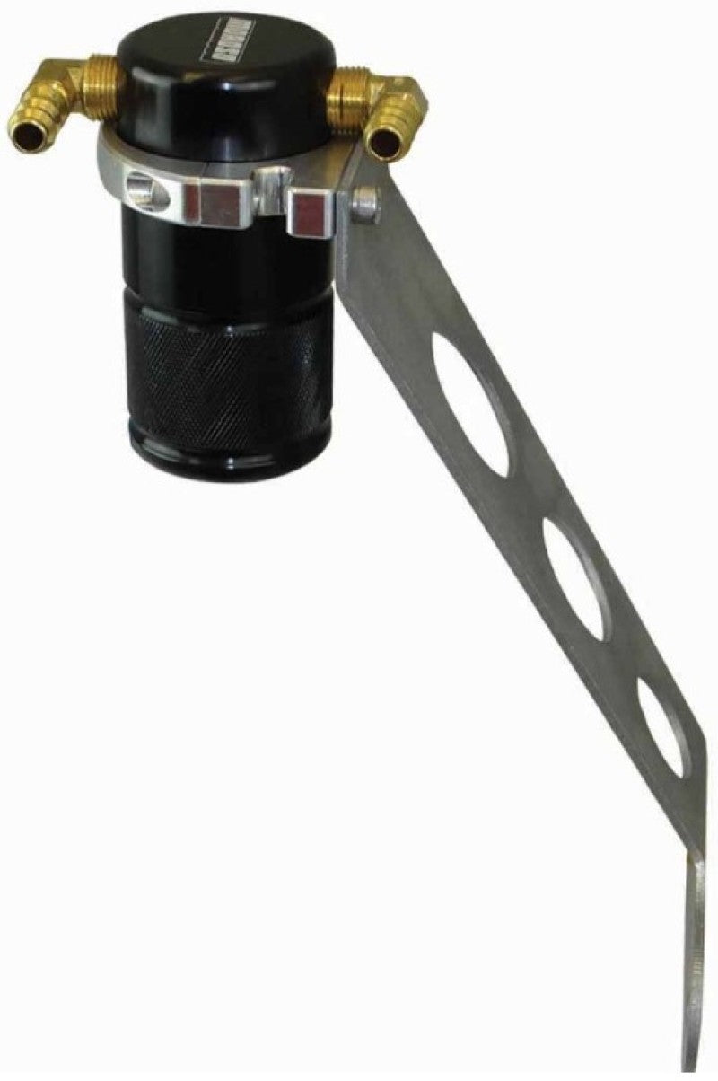 Moroso 05-13 Chevrolet Corvette/06-13 ZO6 Air/Oil Separator Catch Can - Billet Aluminum - Black 85679 85679 User 1
