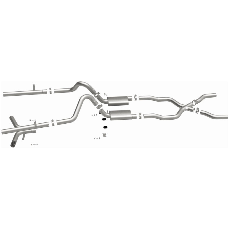 MagnaFlow Chevrolet Bel Air Street Series Crossmember-Back Performance Exhaust System 16596 Photo - out of package