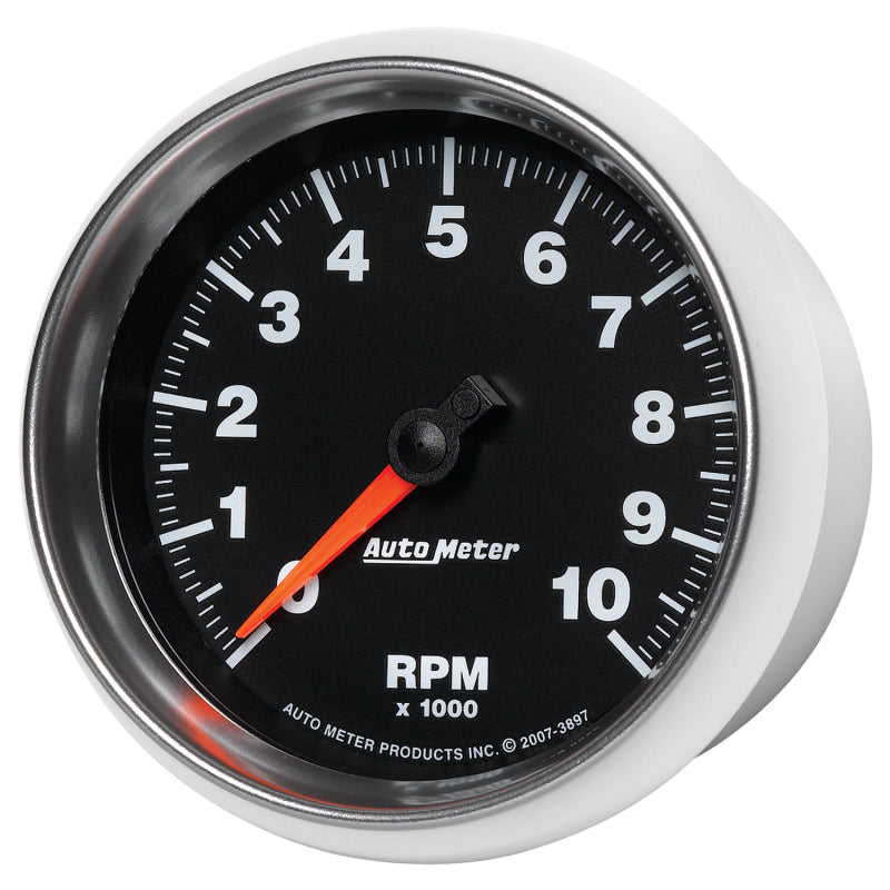 Autometer Gauge, Tachometer, 3 3/8", 10k Rpm, In-Dash, Gs 3897 User 2