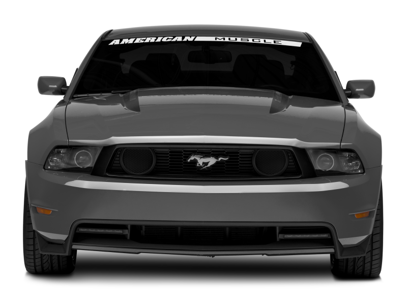 Raxiom 10-12 Ford Mustang w/ Headlights CCFL Halo Projector Headlights- Black Housing (Clear Lens) 101685 101685 Photo - Close Up