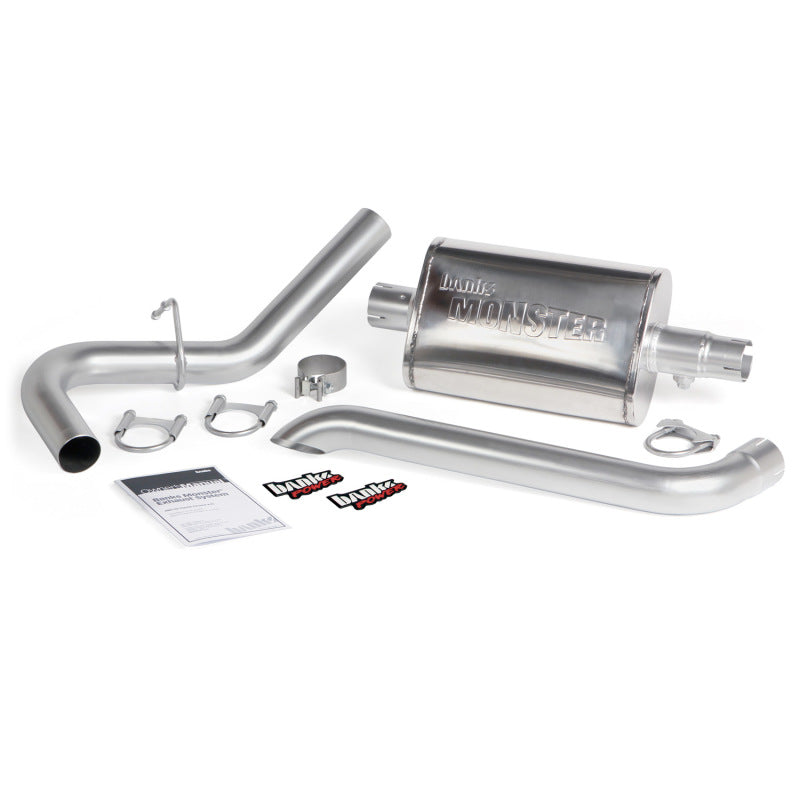 Banks Power 87-01 Jeep 4.0L Cherokee Monster Exhaust System 0W6CW 51360 Photo - Primary