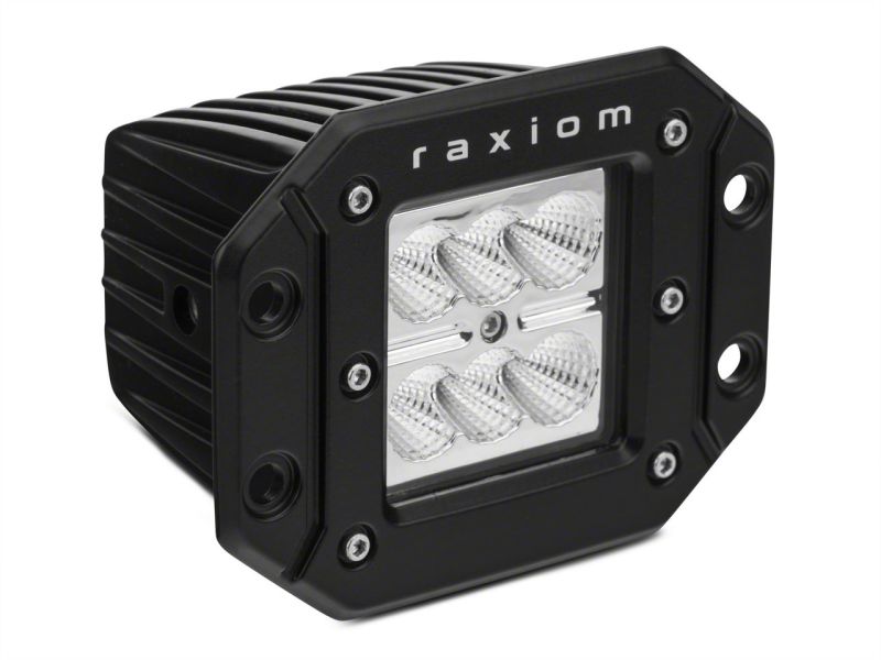 Raxiom 3-In Flush Mount 6-LED Off Road Light Flood Beam Universal (Some Adaptation May Be Required) J106729 J106729 Photo - Close Up
