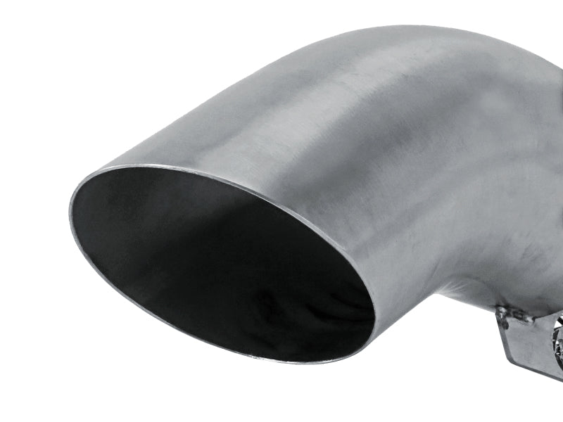 aFe MACH Force-Xp 304 Stainless Steel Clamp-on Exhaust Tip Brushed 49T30401-H151 49T30401-H151 Photo - Close Up