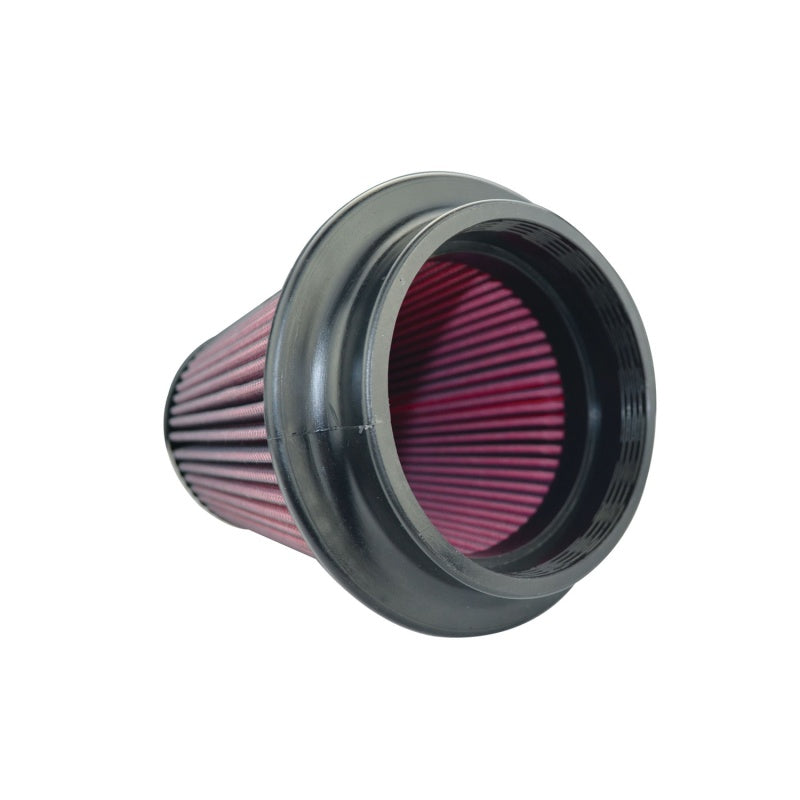 Injen 8-Layer Oiled Cotton Gauze Air Filter 5in Flange ID 7in Base/7.9in Height/5in Top X-1106-BR X-1106-BR Photo - Unmounted