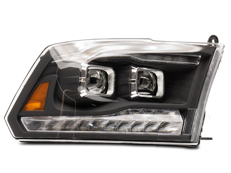 Raxiom 09-18 RAM 1500 LED Projector Headlights w/ Switchback Turn Signals- Blk Housing (Clear Lens) R111520 R111520 Photo - Close Up