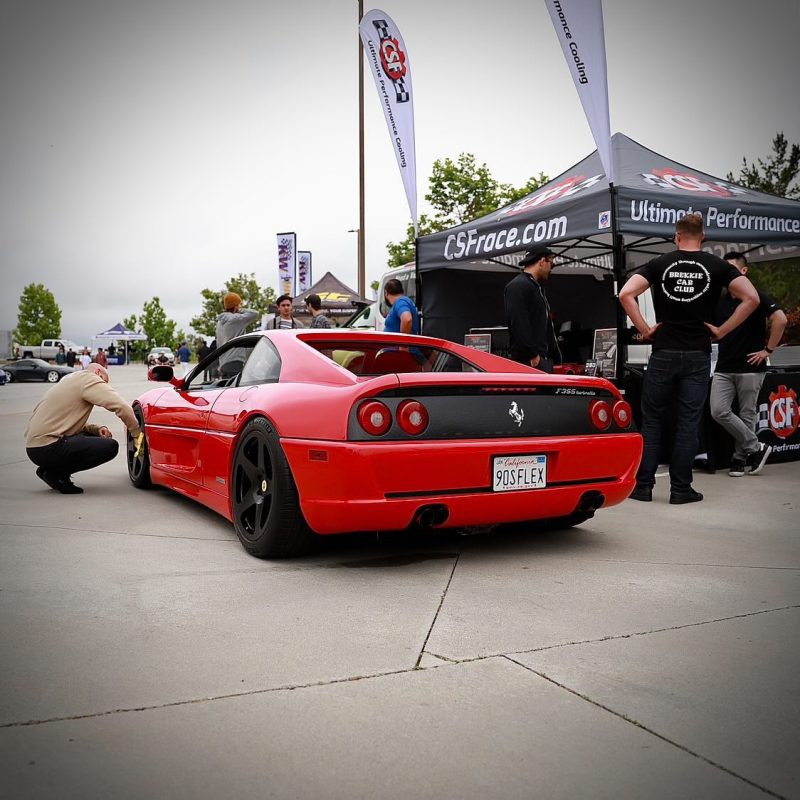 CSF Ferrari F355 High Performance All-Aluminum Radiator - Right 7205 7205 Photo - lifestyle view