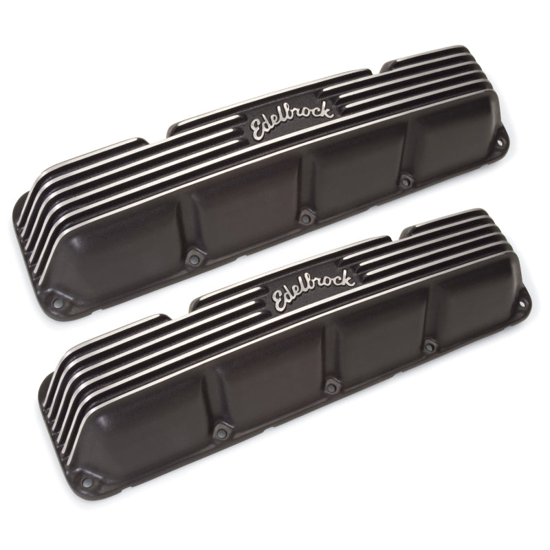 Edelbrock Valve Cover Classic Series AMC/Jeep 1967-91 290-401 CI V8 Black 41993 41993 Photo - out of package