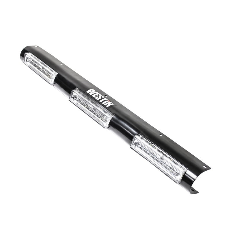 Westin Push Bumper Elite | 23.5" Light Channel | 3-Hole Chase Light Mount 36-6005C3CH Photo - Unmounted