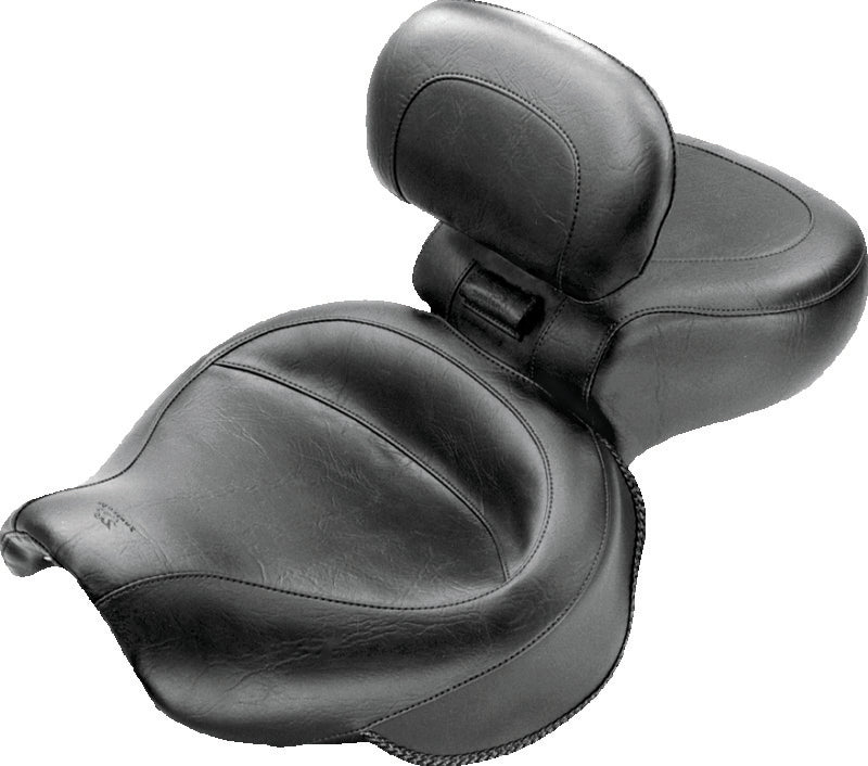 Mustang Motorcycle Mustang 00-08 Honda VT1100 Sabre,97-08 Spirit,87-97 Shadow Wide Touring 1PC Seat - Black 79239 79239 Photo - Primary