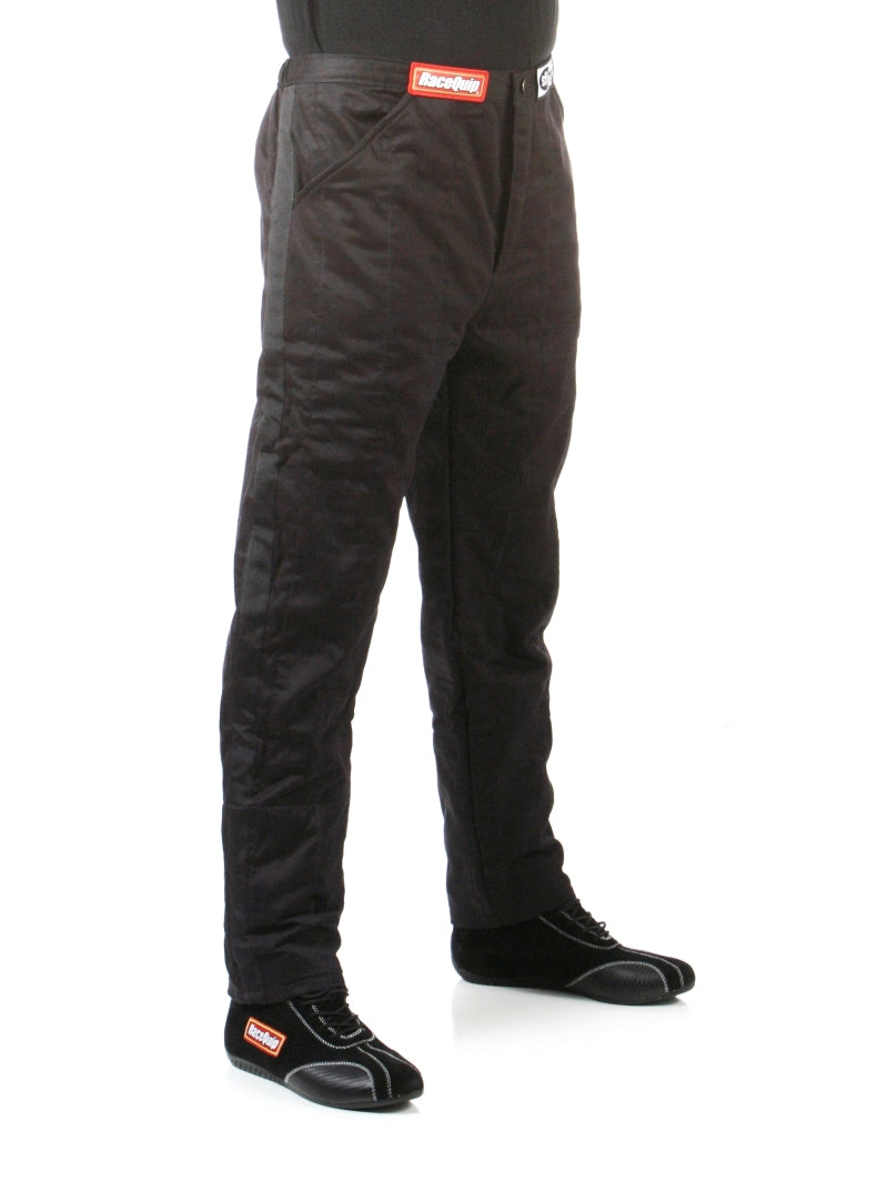 Racequip 120 Series Racing Suit; Pants ONLY; SFI-5 Certified; Color: Black 122002 Photo - Primary