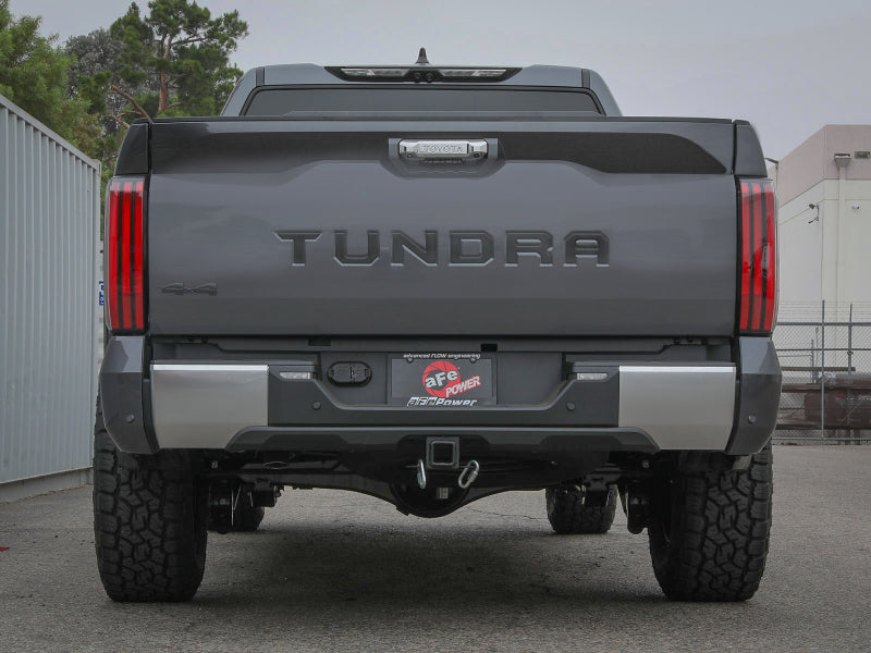 aFe 2022 Toyota Tundra V6-3.5L (tt) Apollo GT Series Hi-Tuck 2.5in to 3in 409 SS Cat-Back Exhaust 49-46062 49-46062 Photo - Mounted