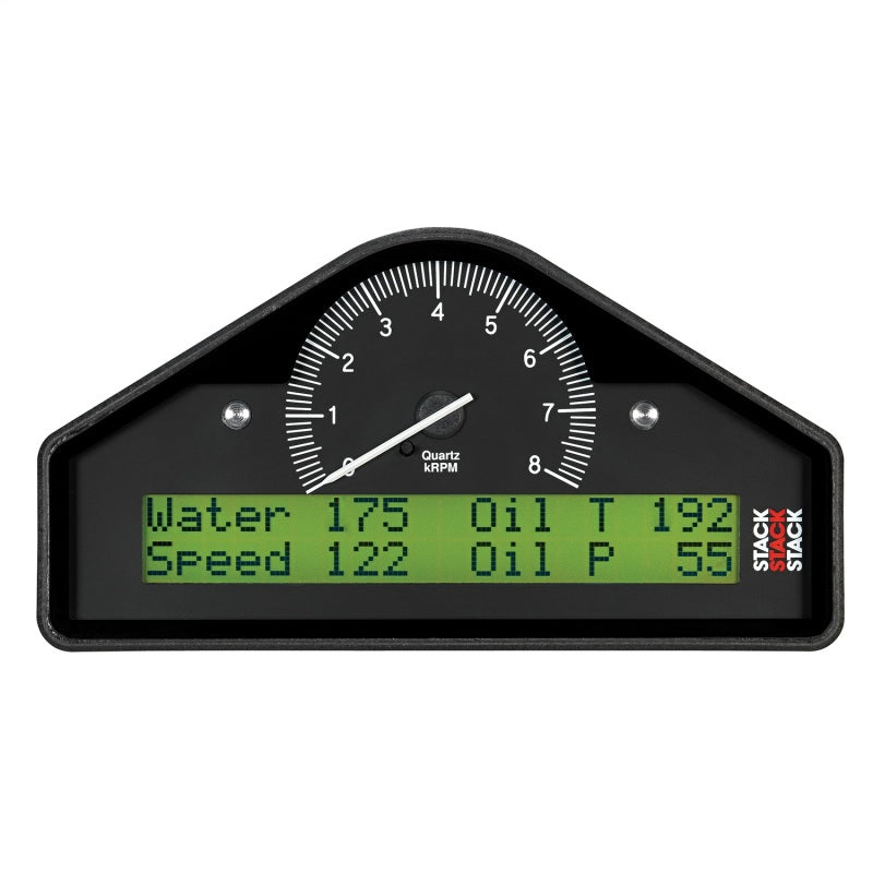 Autometer Stack Race Display Pre-Configured 0-8K RPM (PSI/DEG.F/MPH) ST8100-A ST8100-A User 1