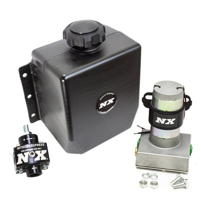 Nitrous Express Stand Alone Fuel Enrichment System w/External Fuel Pump/Fuel Regulator/3qt Tank 15003-3QT 15003-3QT User 1