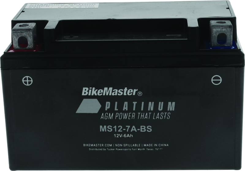 BikeMaster AGM Battery - MS12-7A-BS 780738 780738 Photo - Primary