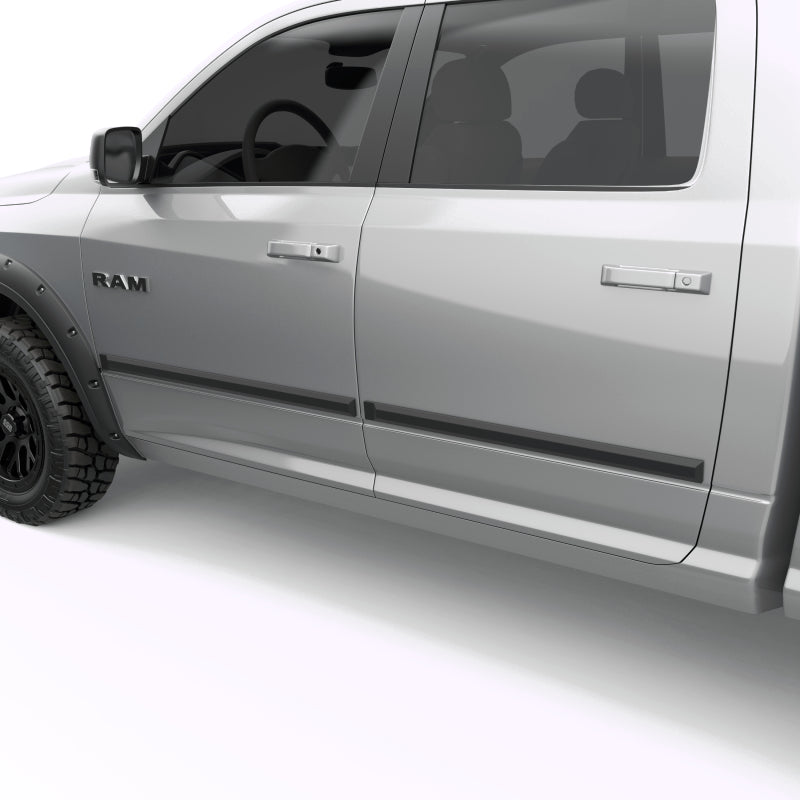 EGR Crew Cab Front 41.5in Rear 38in Rugged Style Body Side Moldings (951674) 951674 951674 Photo - Mounted